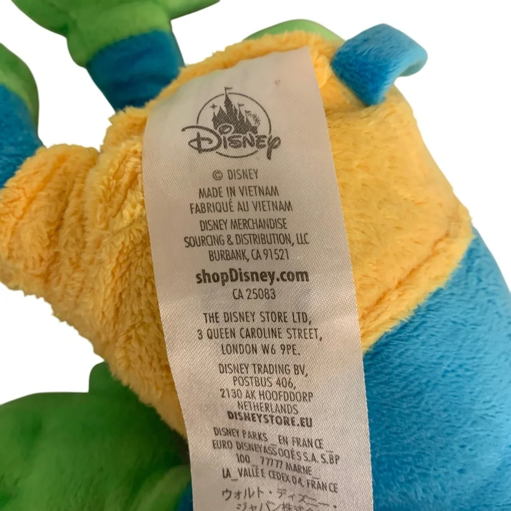 Disney Store Neon Color Pop Mickey Mouse Plush Blue‎ Green Yellow 14" 2020 - Picture 7 of 7